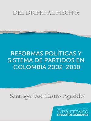 cover image of Del dicho al hecho